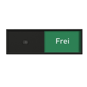 MADRID Black Line Frei/Belegt-Anzeige MADRID Black Line Frei/Belegt-Anzeige