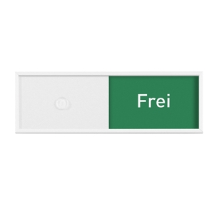 MADRID White Line Frei/Belegt-Anzeige MADRID White Line Frei/Belegt-Anzeige