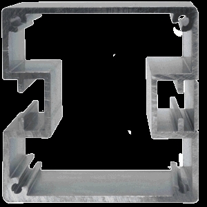 BERLIN Basic Quadratpfosten, 9,4 x 9,4 cm, 2 Nuten 180° BERLIN Basic Quadratpfosten, 9,4 x 9,4 cm, 2 Nuten 180°
