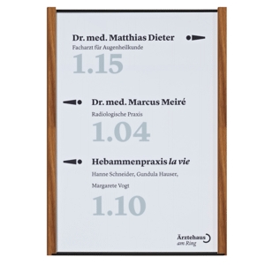 LMH Studioline Wegweiser Basis MADRID Black A3 LMH Studioline Wegweiser Basis MADRID Black A3