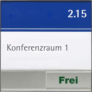 RIO Türschild mit Belegt/Frei-Schieber RIO Türschild mit Belegt/Frei-Schieber