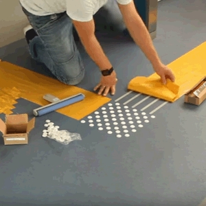 Express-Verlegeschablone für Streifen 3,5 x 29,5 cm, 32x5 Felder Express-Verlegeschablone für Streifen 3,5 x 29,5 cm, 32x5 Felder